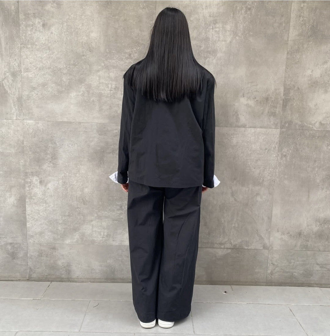 H4 Lace-Up Wide Leg Pants, Unique Streetwear Style, Sz 8/38 Turkey