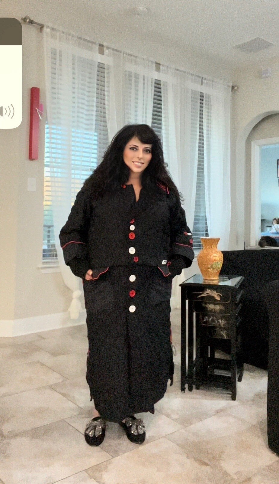 M’De Pompadour Quilted Light Weight Coat Sz 20/3 | Made in Turkey
