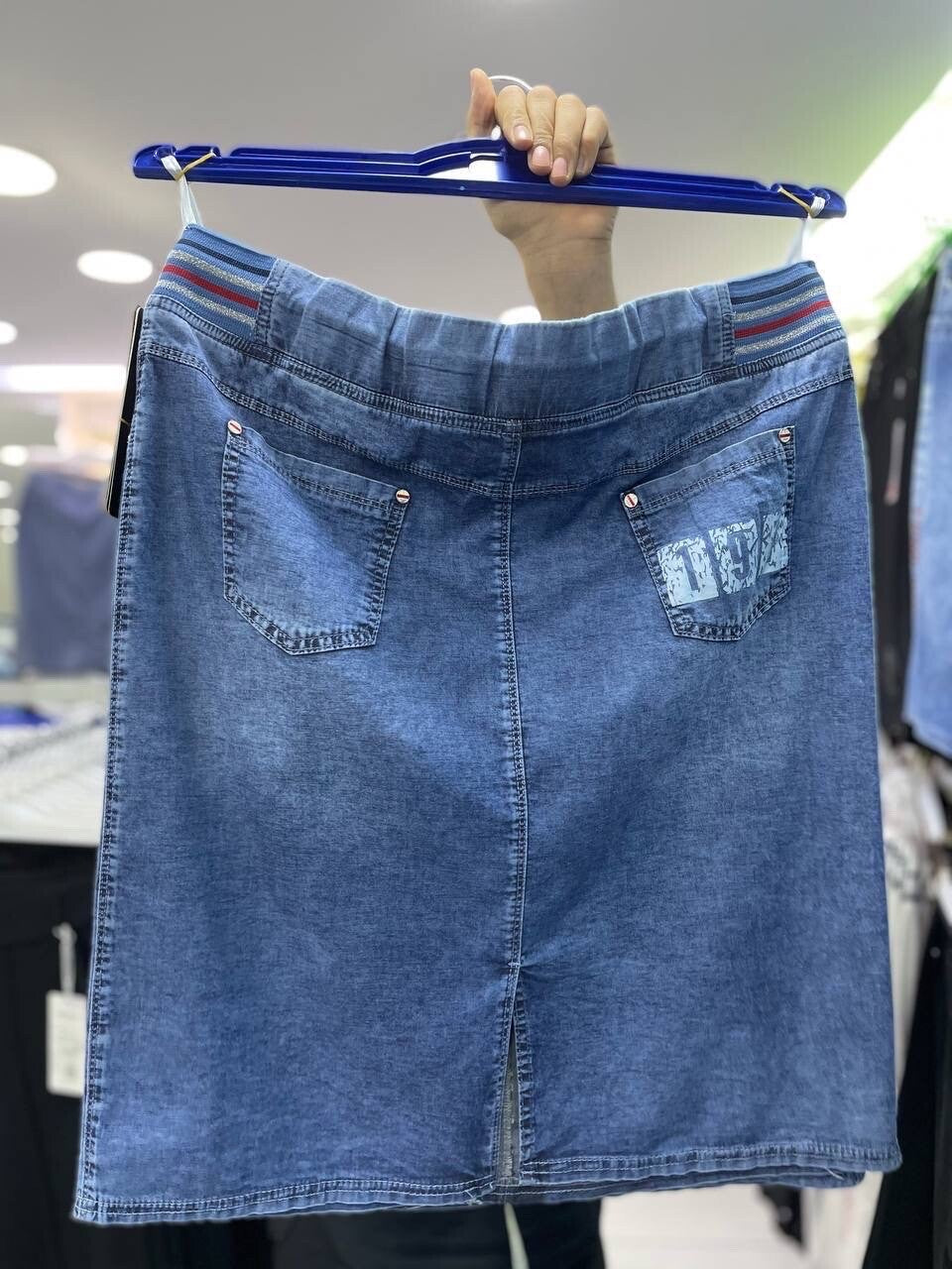 SALE!!!!!    Sgossi Summer Jean Skirt sz 50 (14). Made in Turkey