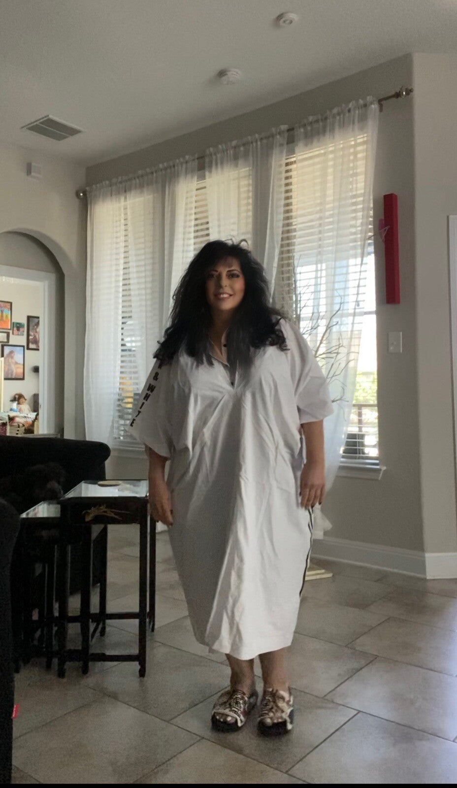 TW3 White Oversized Shirt Dress Plus Size 18/1 Made in Turkey