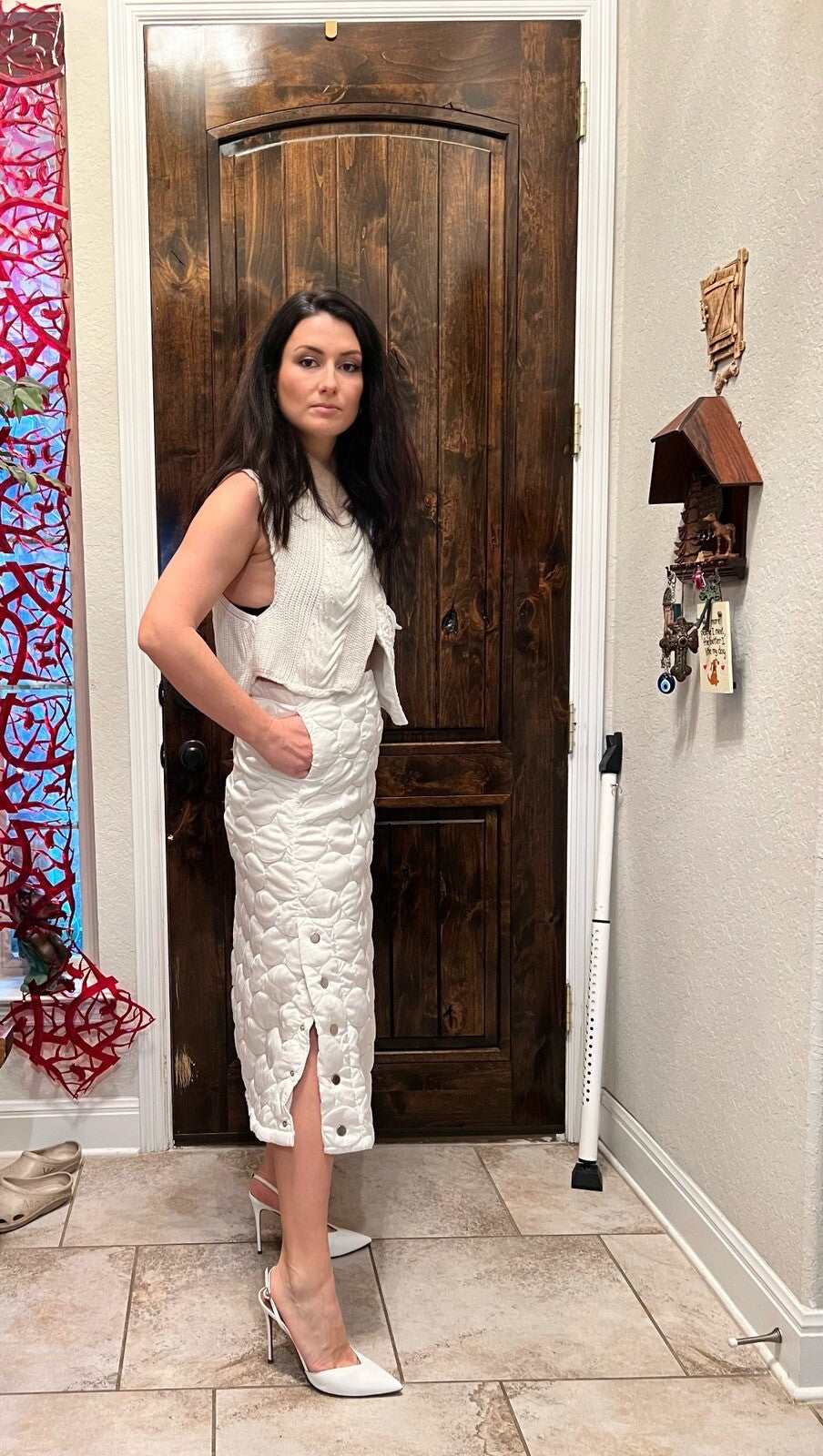 Sale!!!! H4 Gorgeous Skirt, Sz 10/40. Made In Turkey