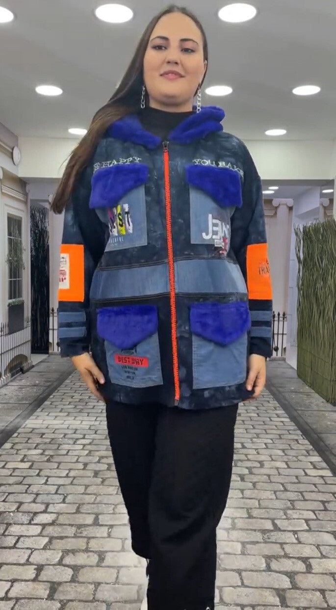 LaVelina Jacket, sz 22/52. Made in Turkey