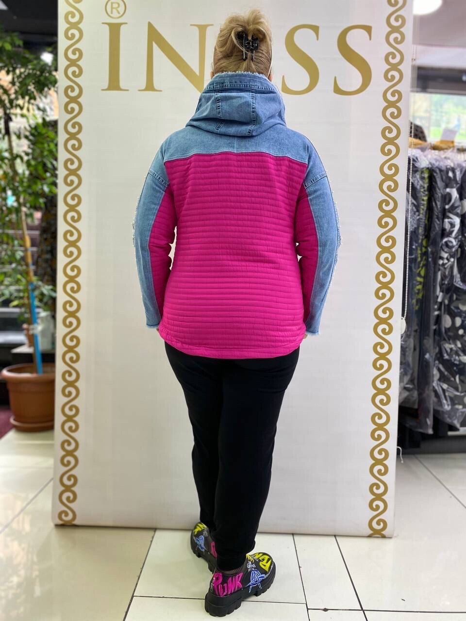 Selly line jacket, sz 18/52. Made in Turkey