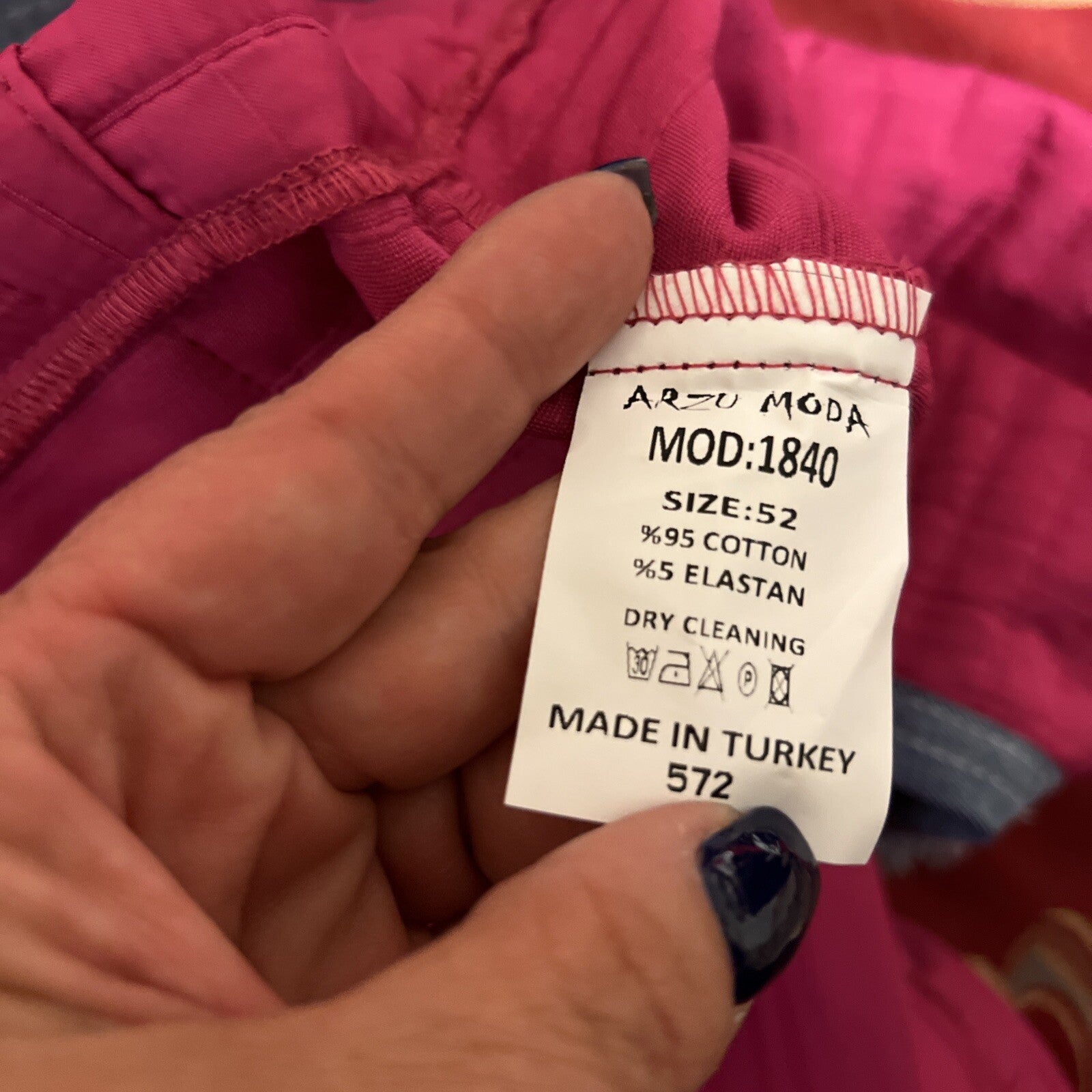 Selly line jacket, sz 18/52. Made in Turkey