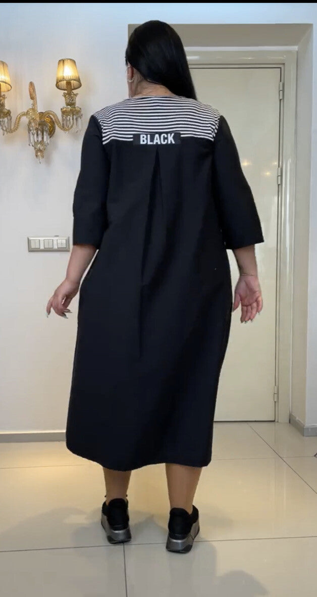 ✨ Darkwin Asymmetric Dress – Sz 18 (Made in Turkey)