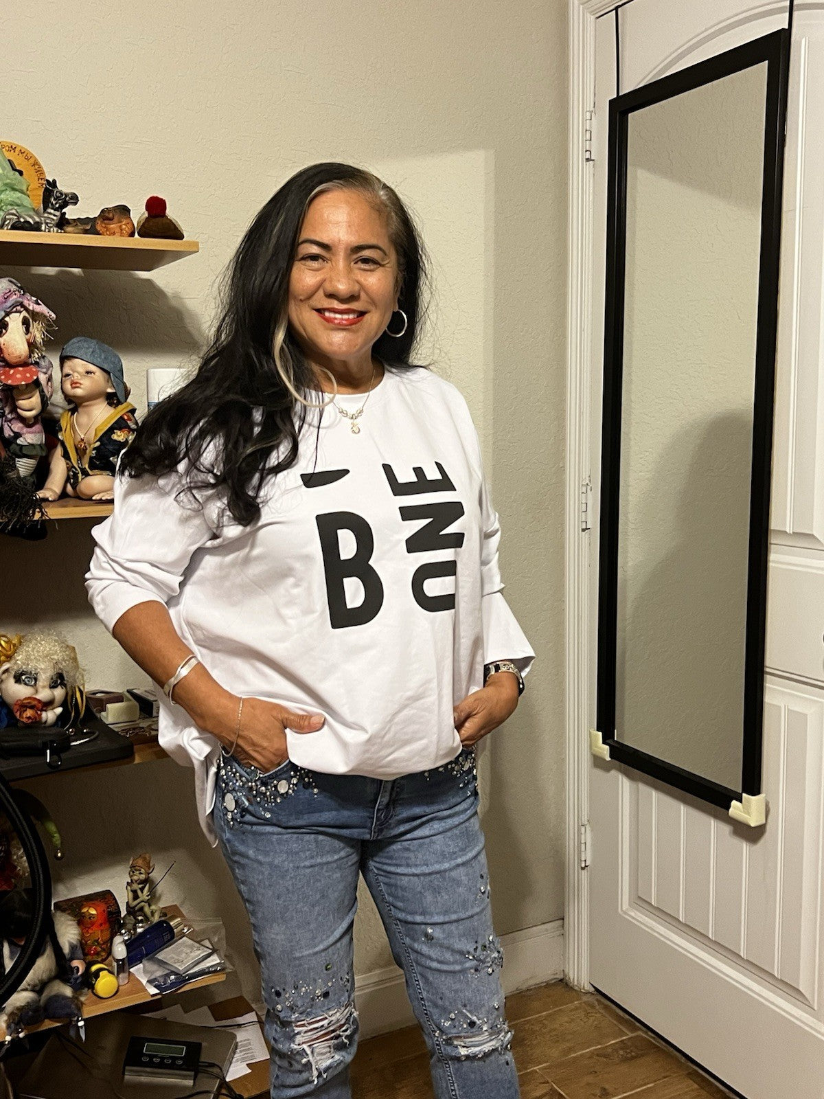 B-One Women’s Two in One Top Size 18/2 | Made in Turkey Plus Size Blouse