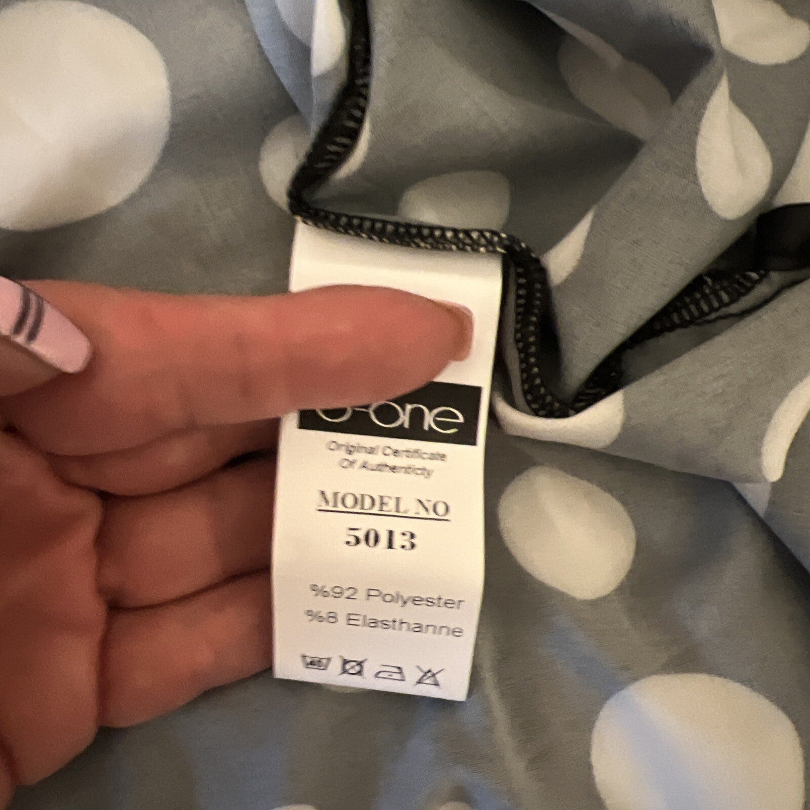 B-One Oversize Shirt, Sz 20-26/2. Made In Turkey