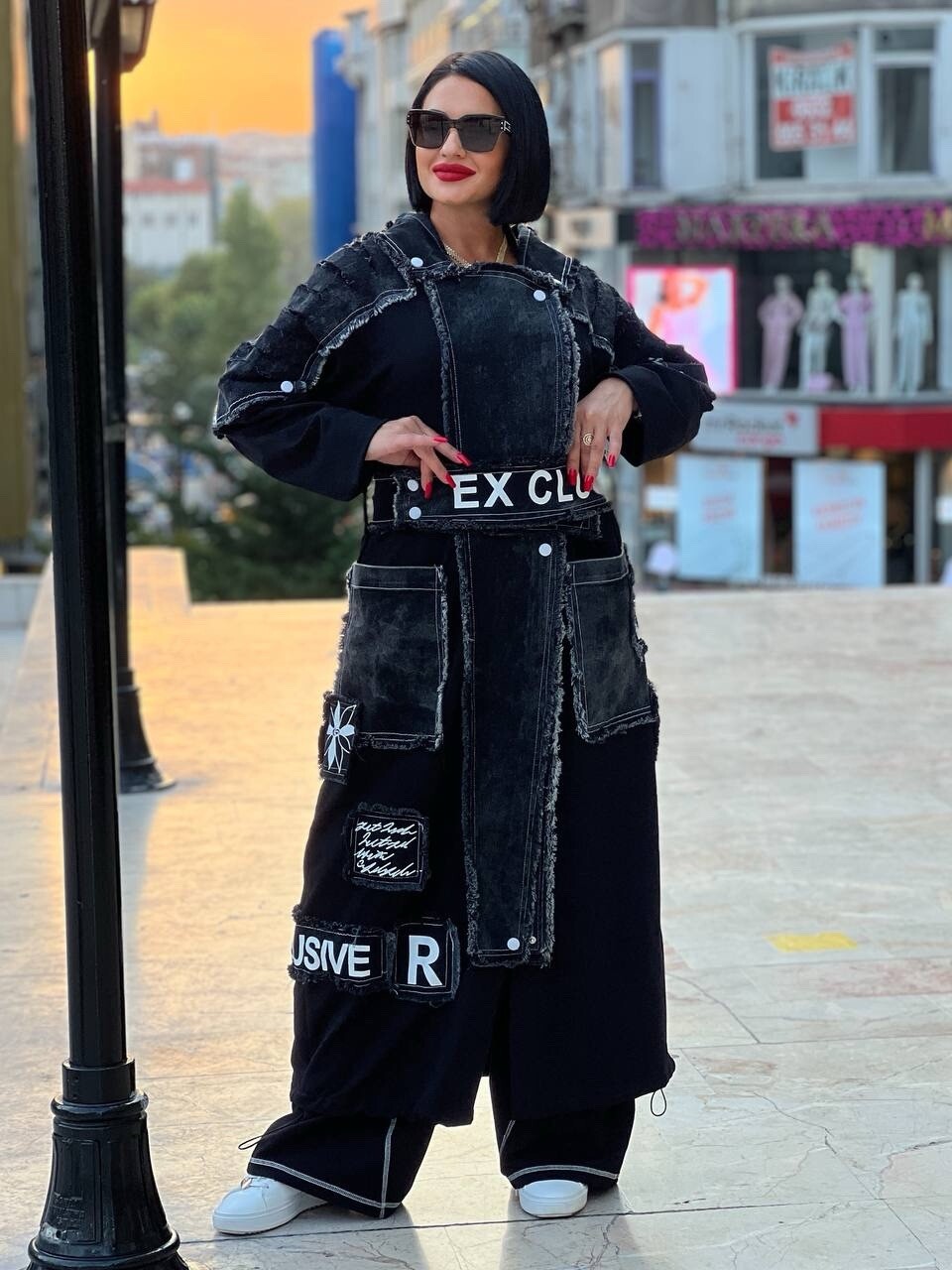 Riberance Statement Long Jacket/Cardigan Sz 18/52 Made In Turkey 🔥