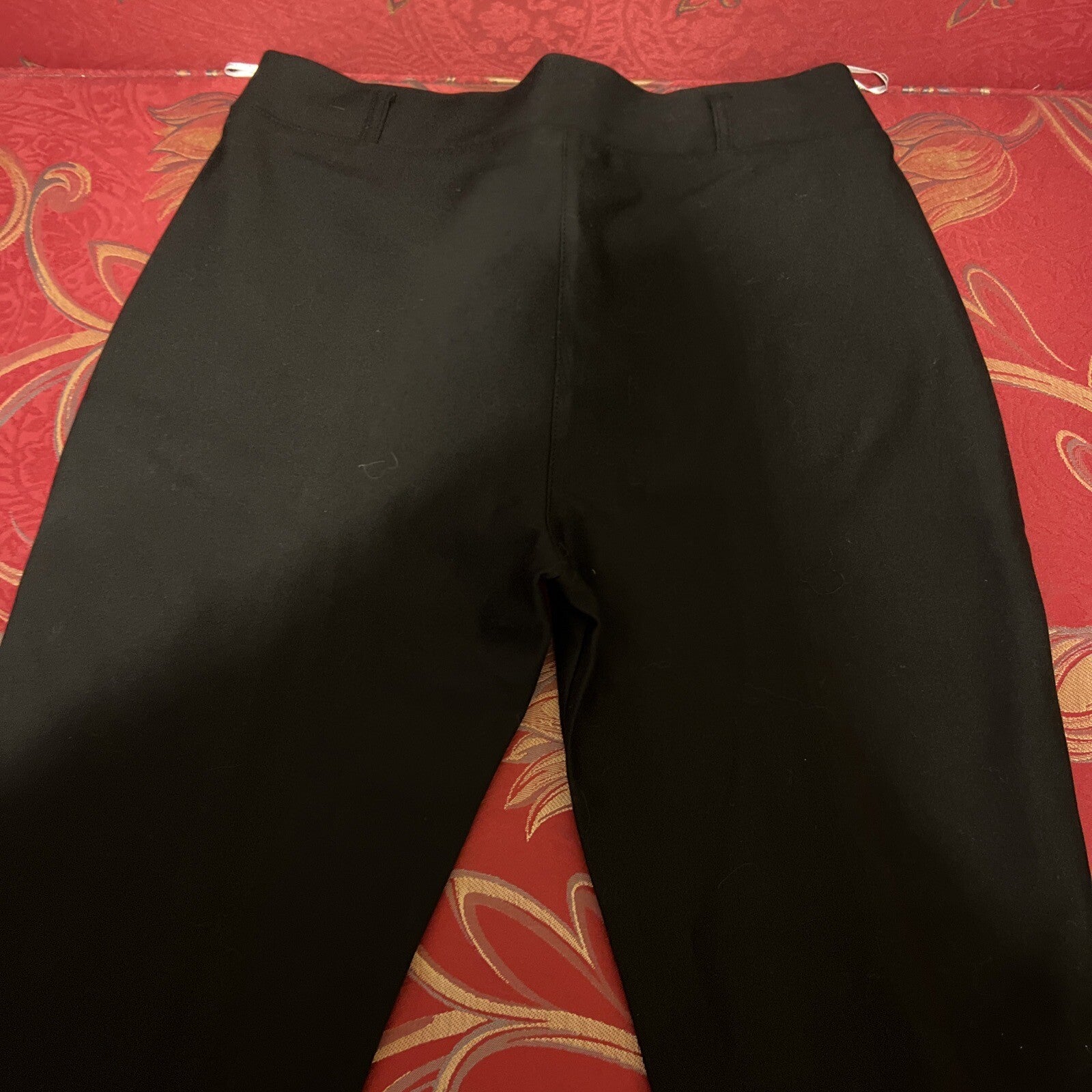 Mags Black Pants Sz 18/46 Stretch Slim Fit, Made In Turkey