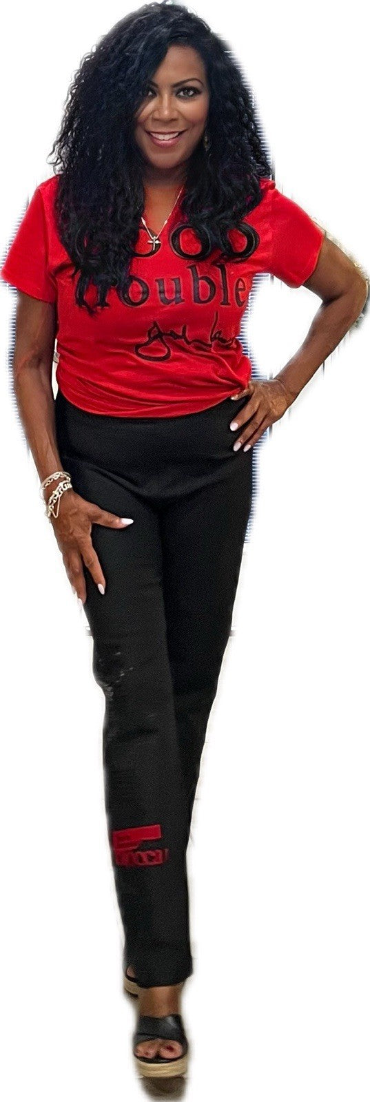 Trieste Women’s Plus Size Leggings/Pants 18/48 | Made in Turkey Stretch