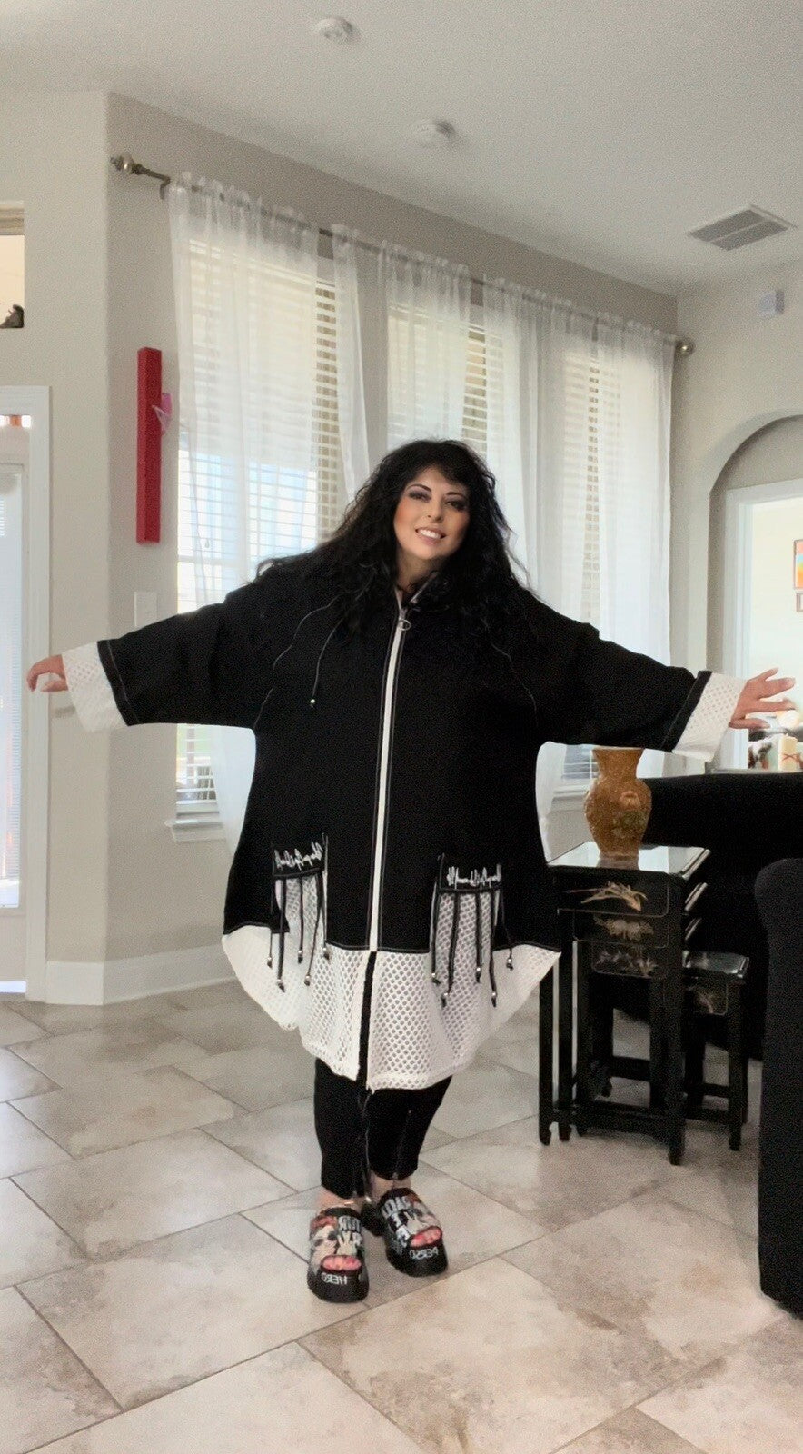 LaVelina Oversized Jacket Sz 22-24, Made In Turkey