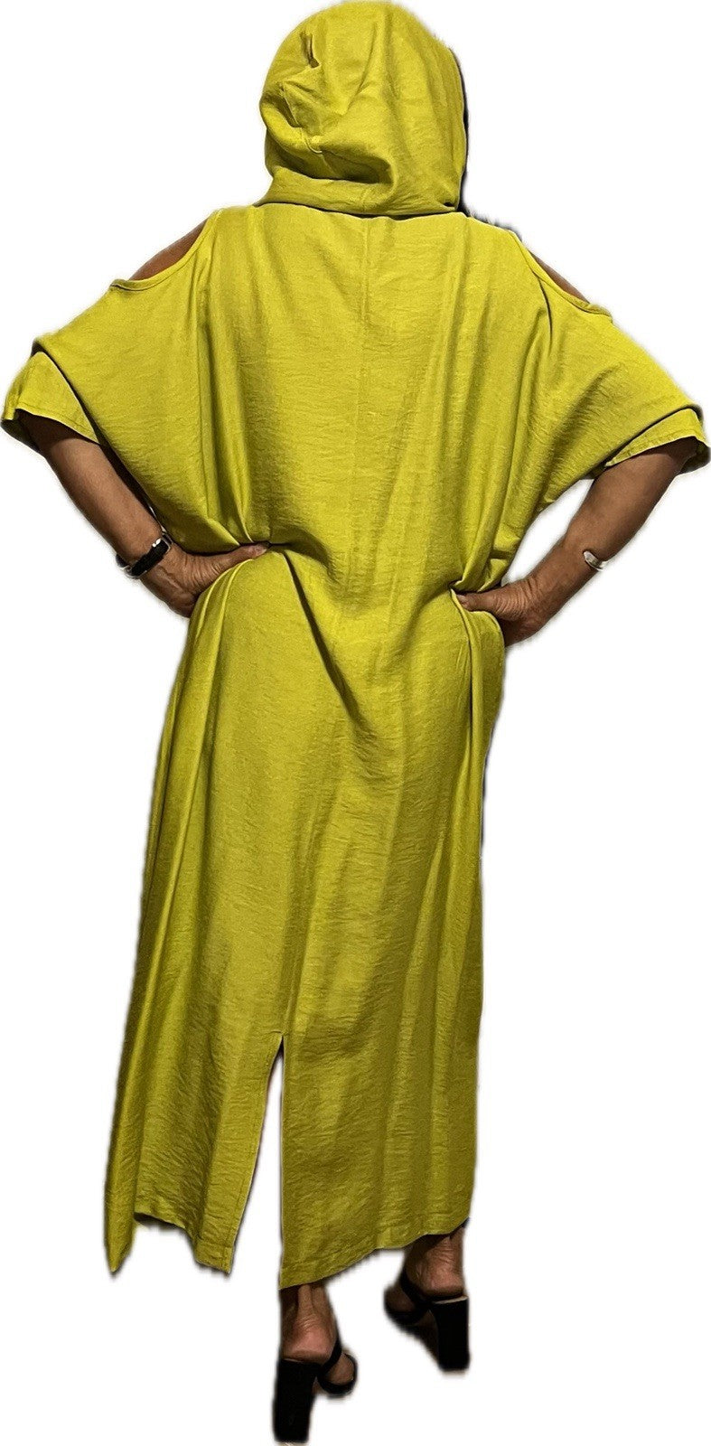 B-One Women’s Plus Size Dress 18/3 Lemon Yellow | Made in Turkey Elegant