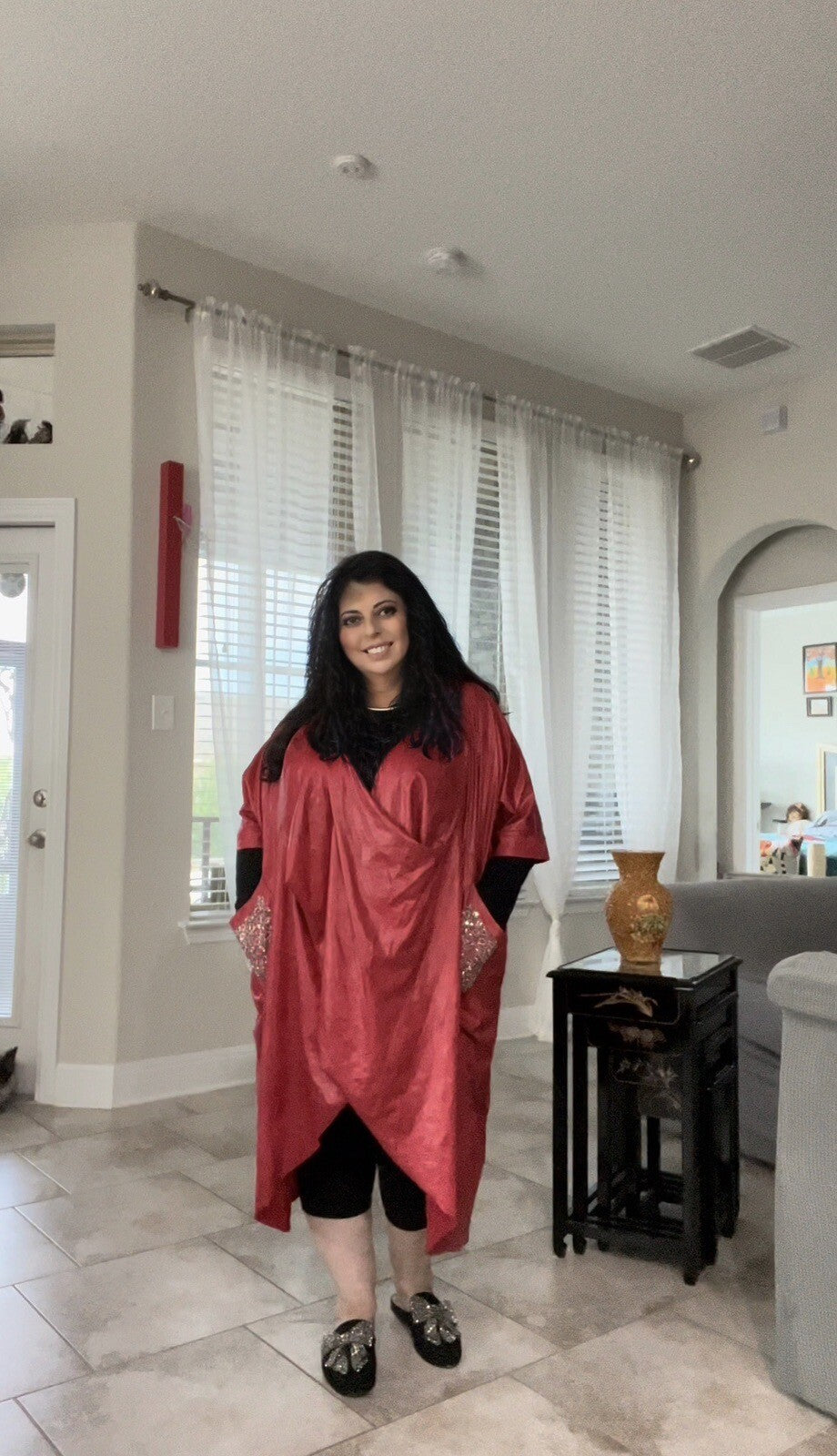 Vestido Oversized Tunic Sz 3XL/1. Made In Turkey