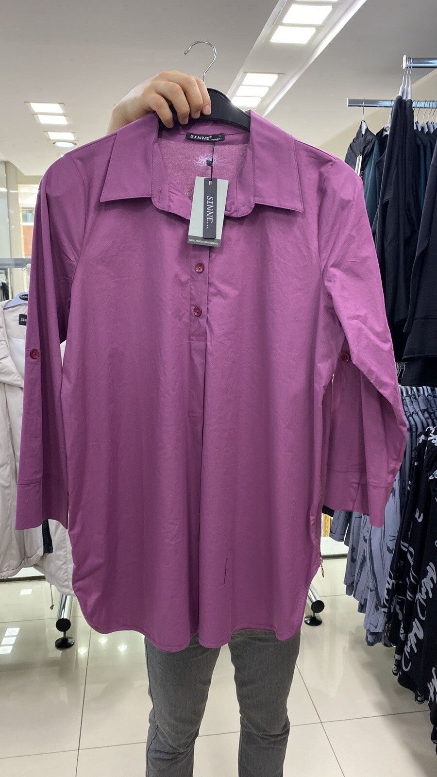 Sinne Design Slip On Shirt sz 2XL/2. Made in Turkey
