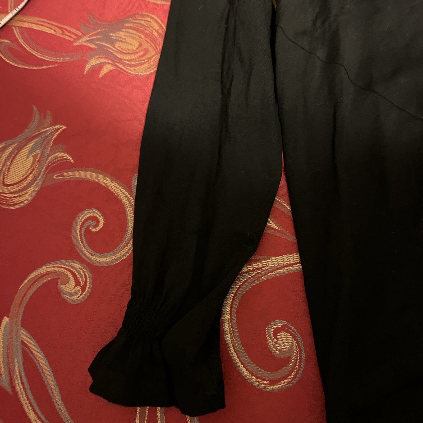Alyans Black Asymmetrical Top Sz 20/3 Made In Turkey