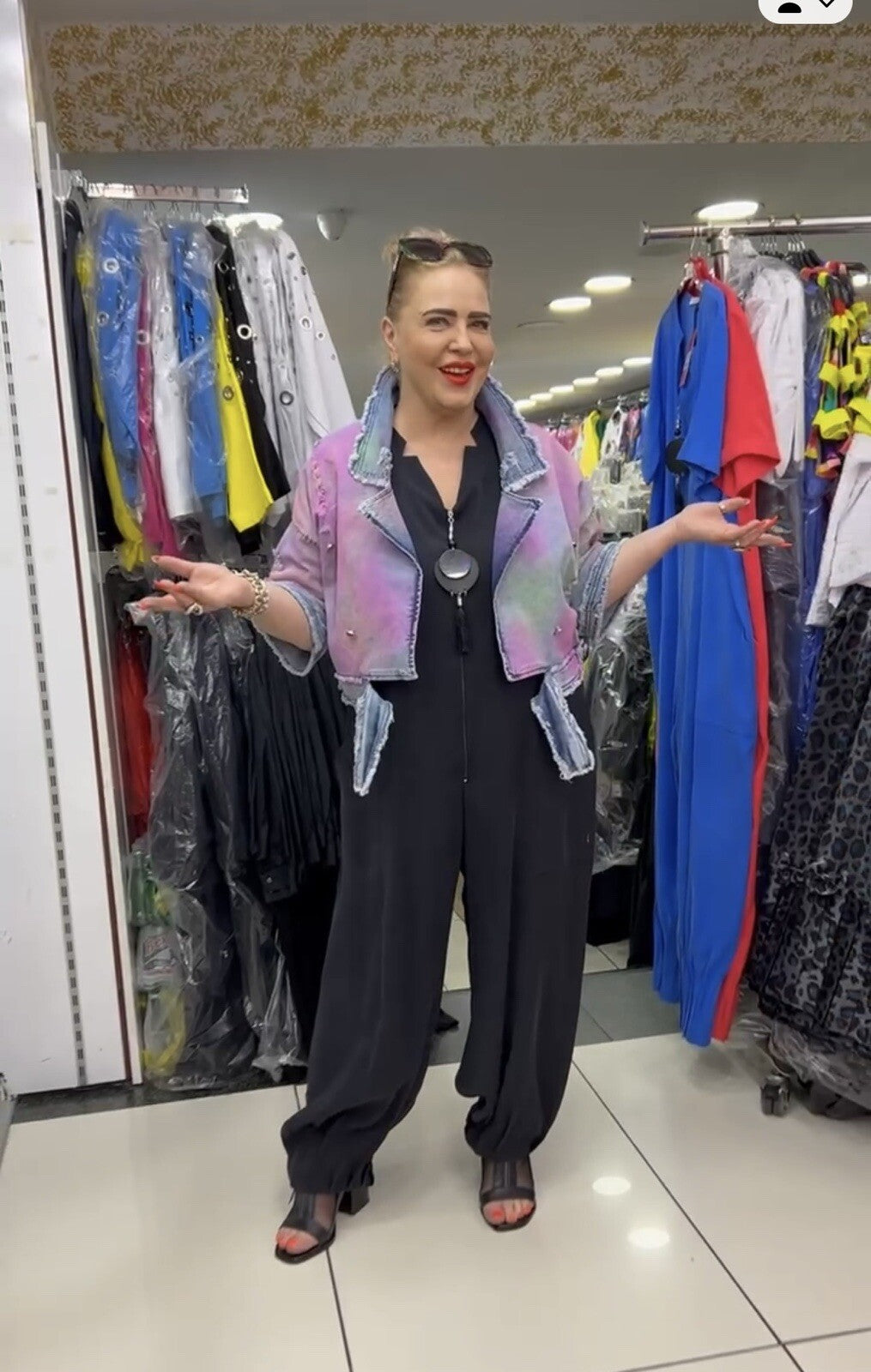 Rita Fink Jacket, Sz 18/52. Made In Turkey
