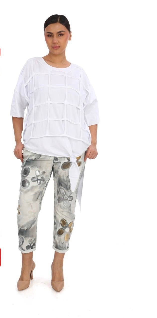Divas Planet Women’s Plus Size Pants 22/54 | Made in Turkey Stylish Trousers
