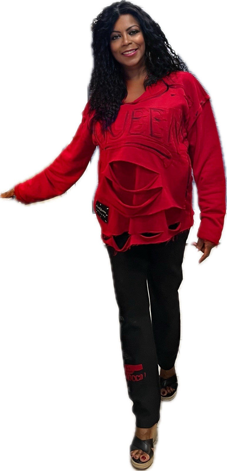 Punk Queen Women’s Plus Size Top S | Made in Turkey Elegant Tunic Casual Wear