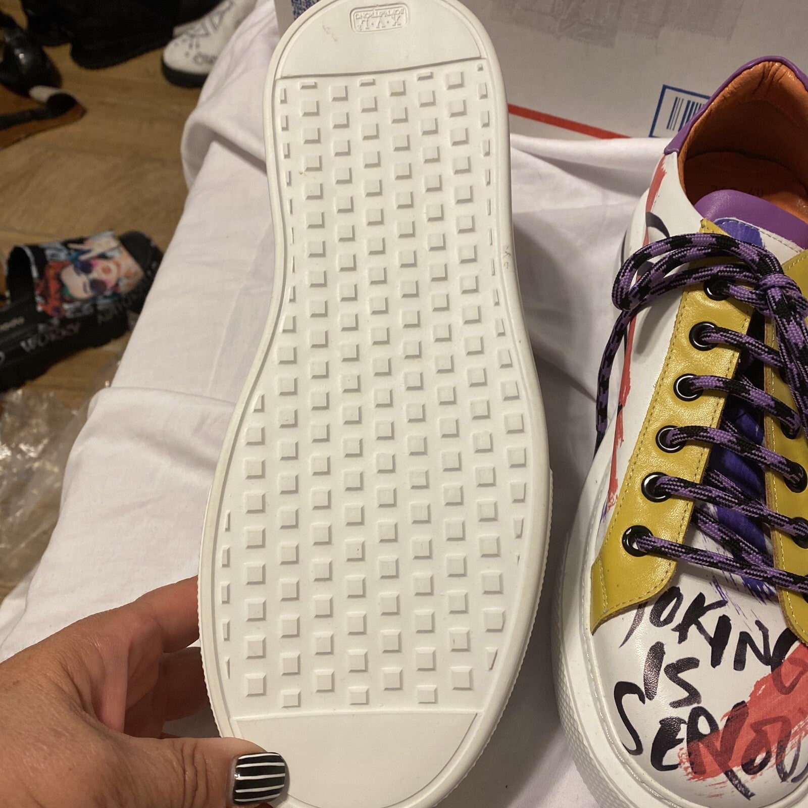 SALE!!!!! Magza Woman’s Fashion Sneakers, sz 9/40. Made In Turkey