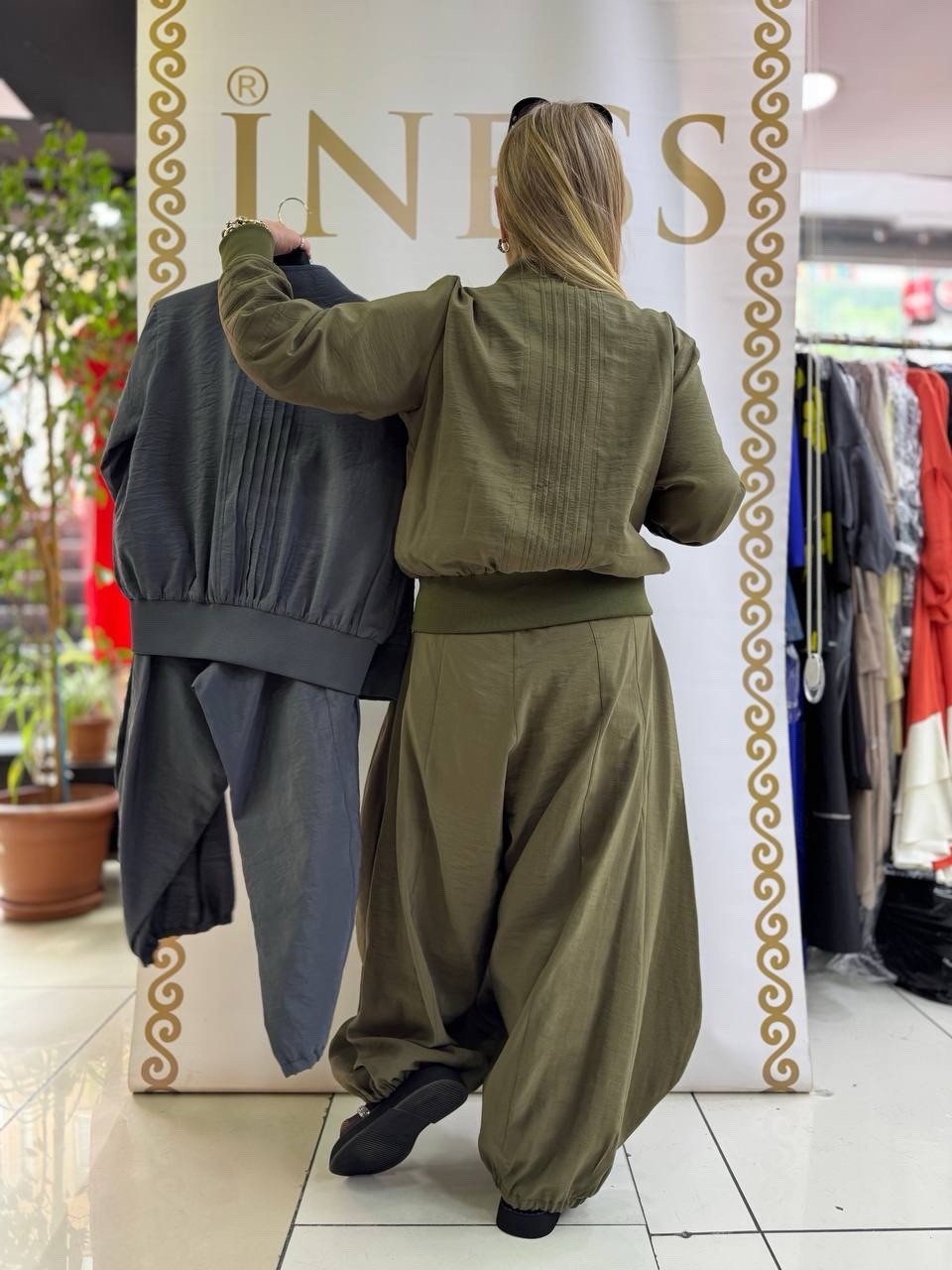 Izar 2 PCs Suit Sz 8/40 Made In Turkey | Stylish Cargo Set