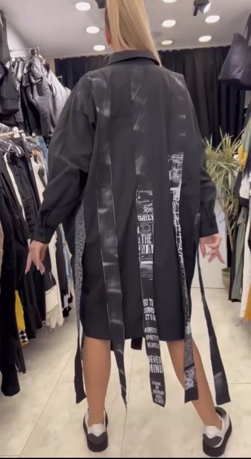H4 Oversized Shirt One Size, Will Fit From 18-22 Made In Turkey