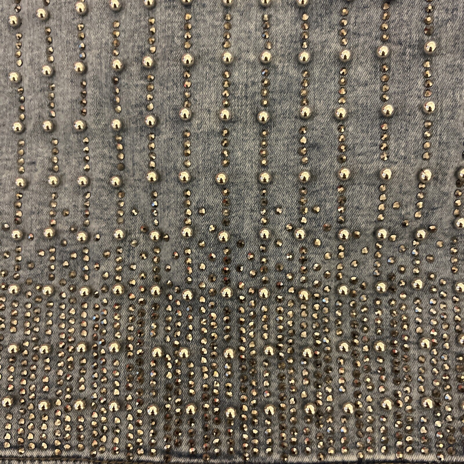 💎 Zanessi Sparkle Wide Leg Jeans Sz 24/56 Turkish Design