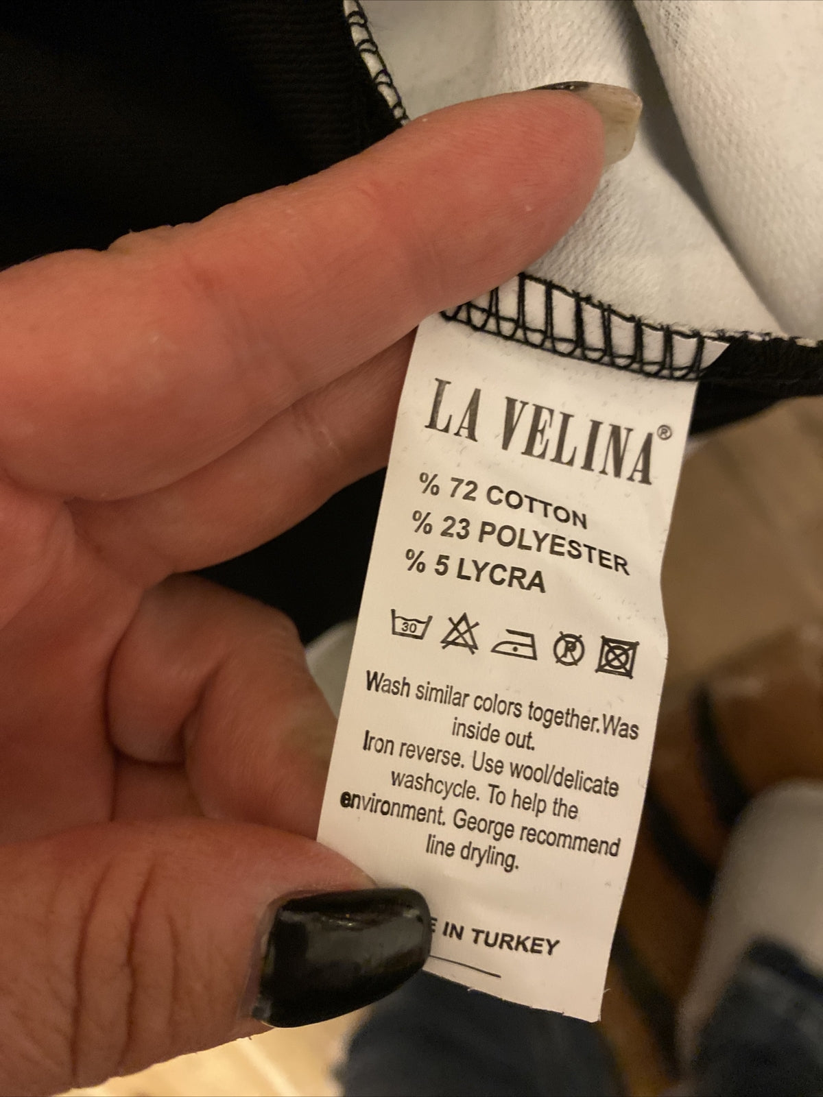 LaVelina Art Print Hooded Cardigan Sz 20/52 Made In Turkey