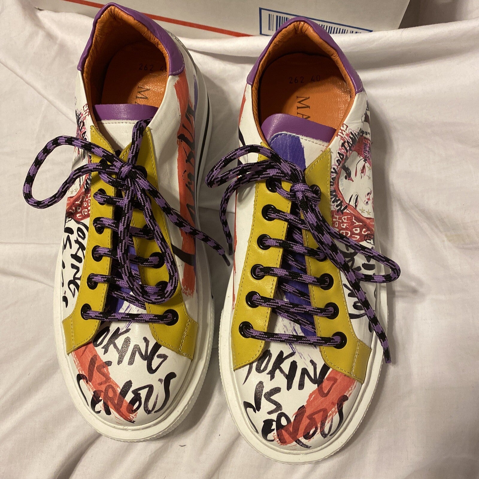 SALE!!!!! Magza Woman’s Fashion Sneakers, sz 9/40. Made In Turkey