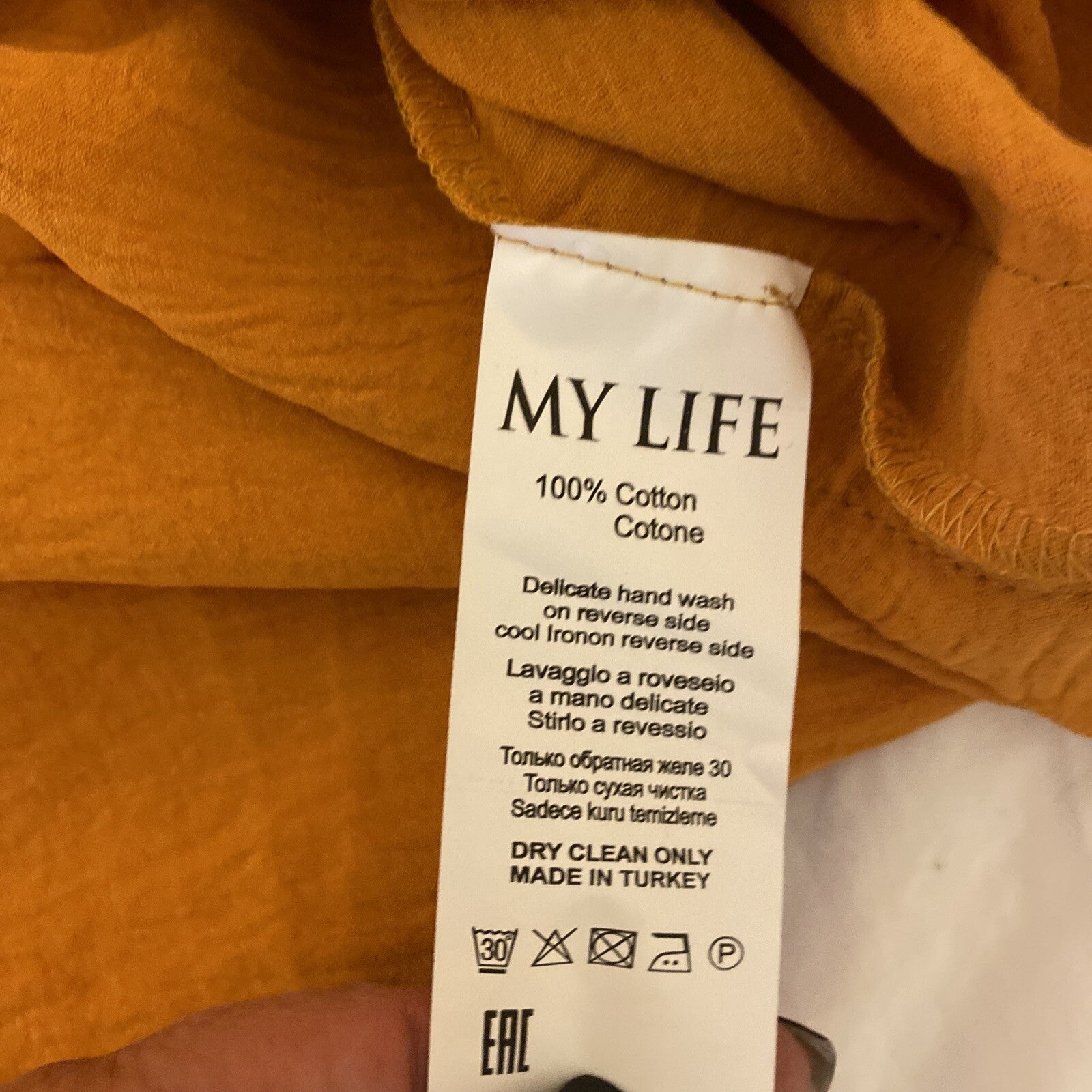 MyLifess Oversized tunic, sz 22/2. Made in Turkey