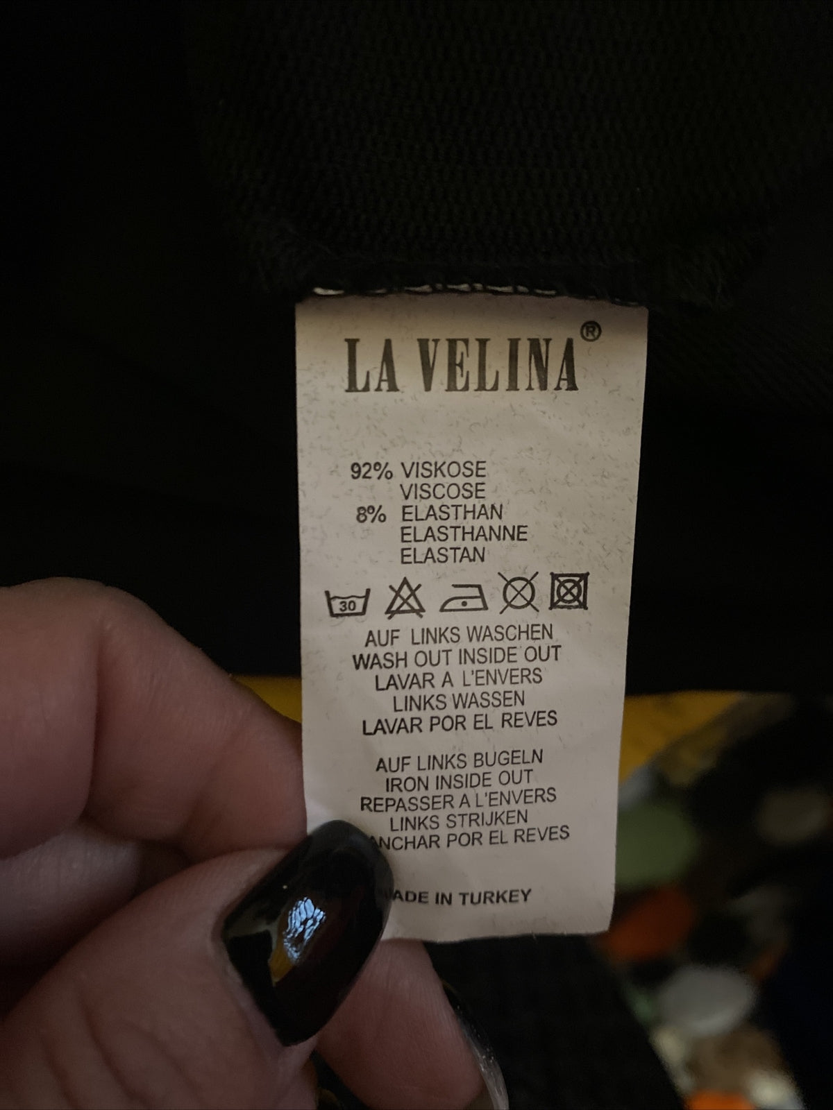 LaVelina bear top, sz 20/52. Made in Turkey