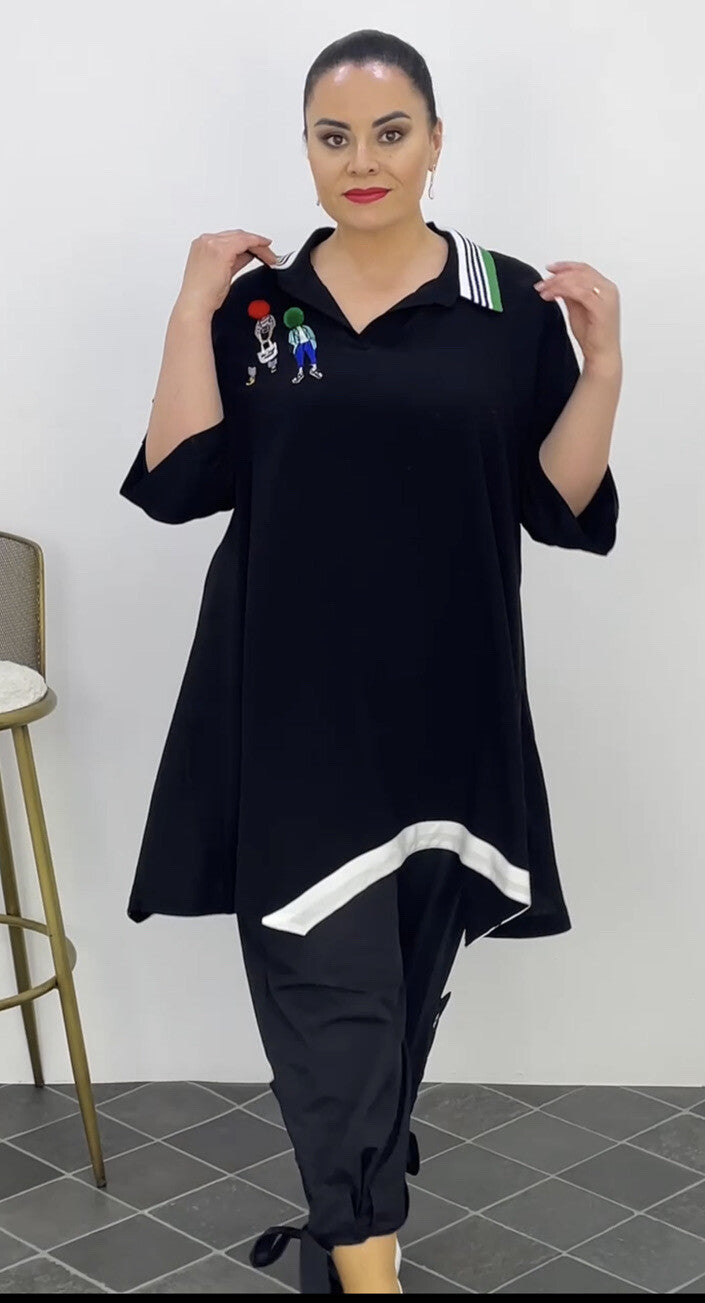 Darkwin Tunic. Sz 20/2. Made In Turkey