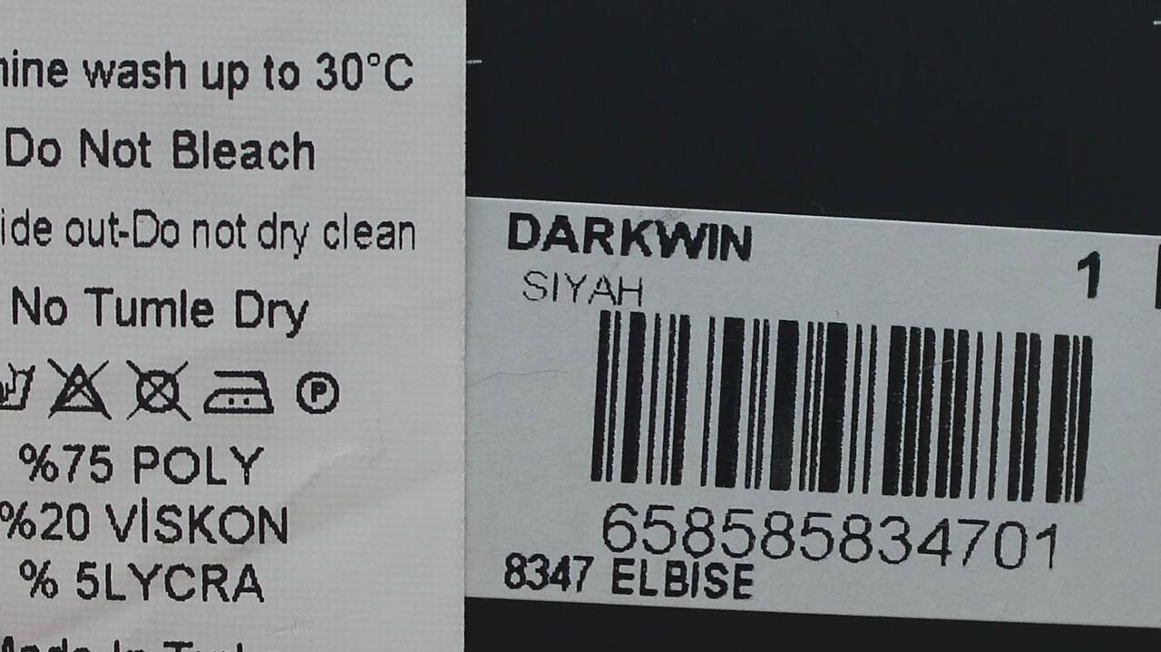 Darkwin Fun Warm Dress Sz 18/2 Made In Turkey