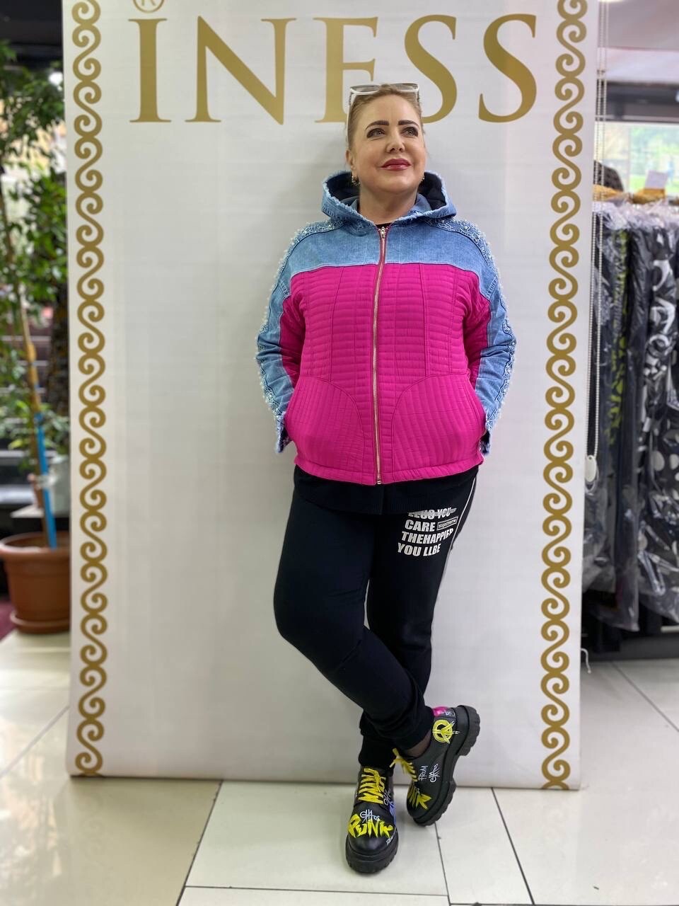 Selly line jacket, sz 18/52. Made in Turkey