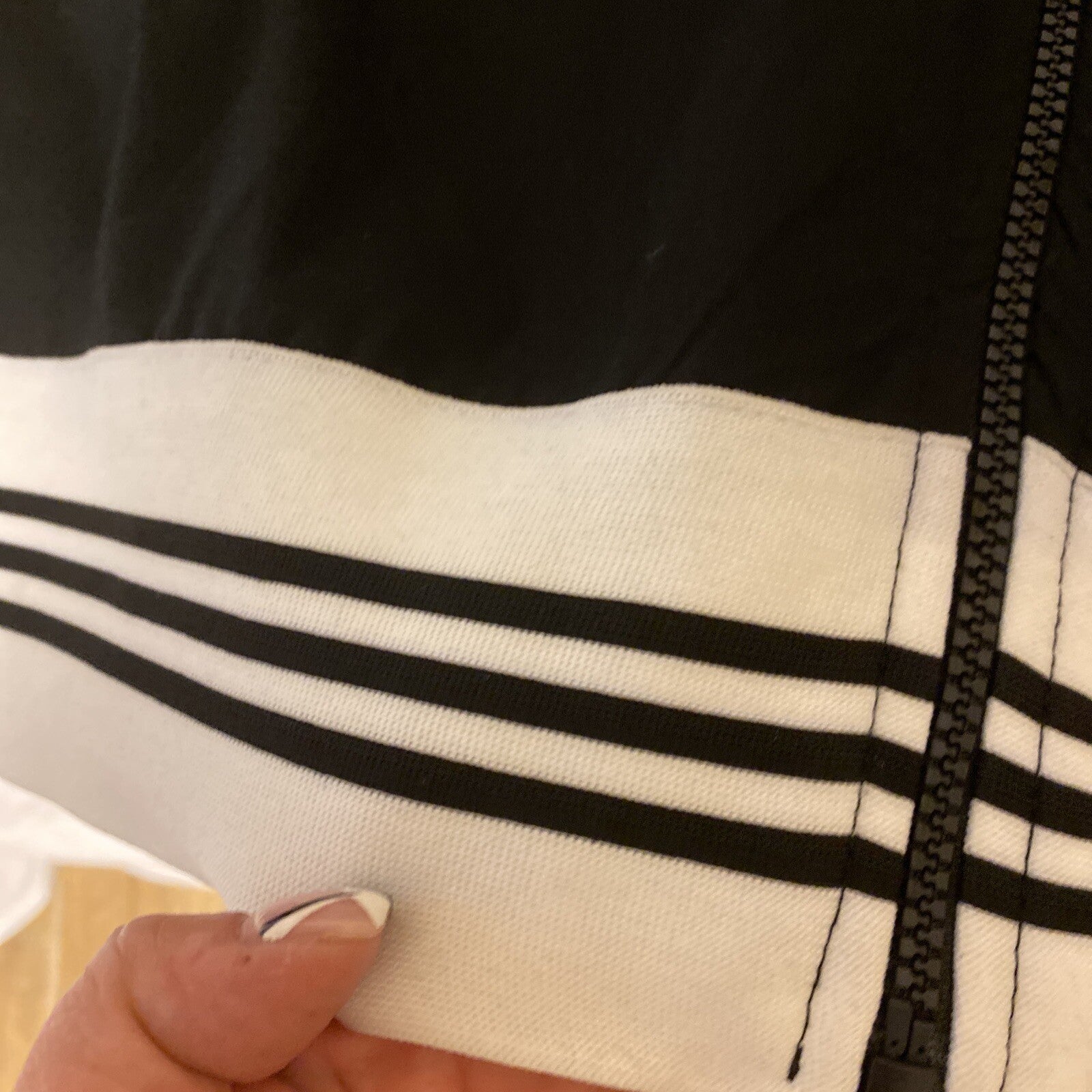 Darkwin Oversized Zip Cardigan, Gingham Accents, Sz 20-22/2, Made in Turkey