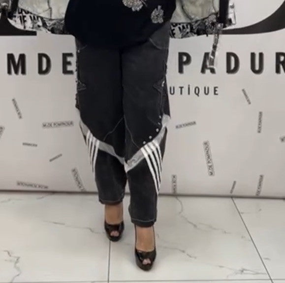 M’De Pompadur Women’s Plus Size Jeans 22/3 | Made in Turkey Stylish Denim
