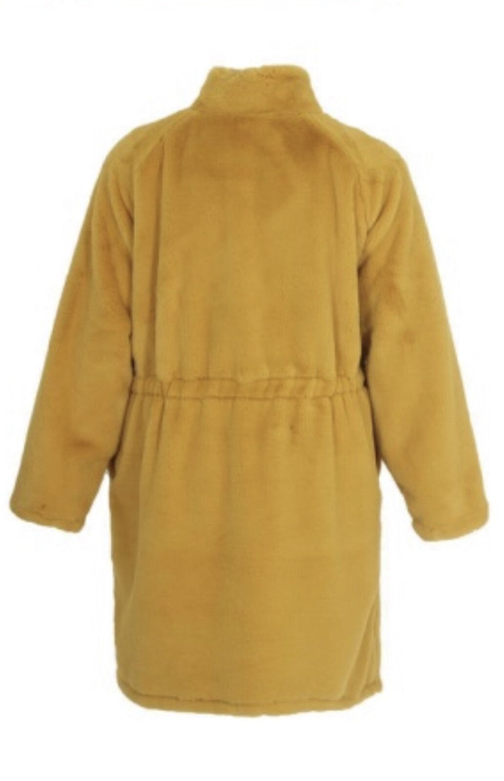 Darkwin Gorgeous Mustard Yellow Coat, Sz 22/2 Made In Turkey