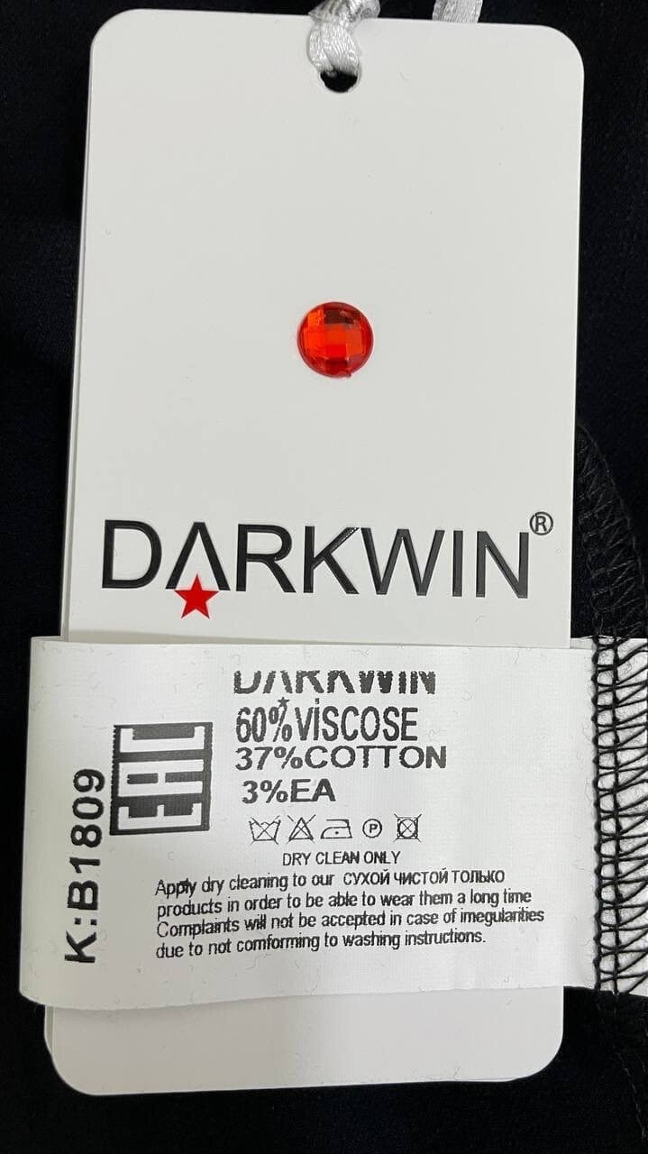 Darkwin Chic Draped Pants Sz 20/2, Effortless Style, Made in Turkey