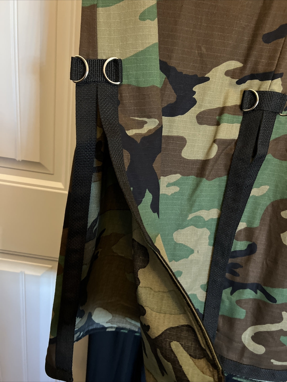 Plus Size Street IZZNTwear Camouflage Skirt, sz XXL