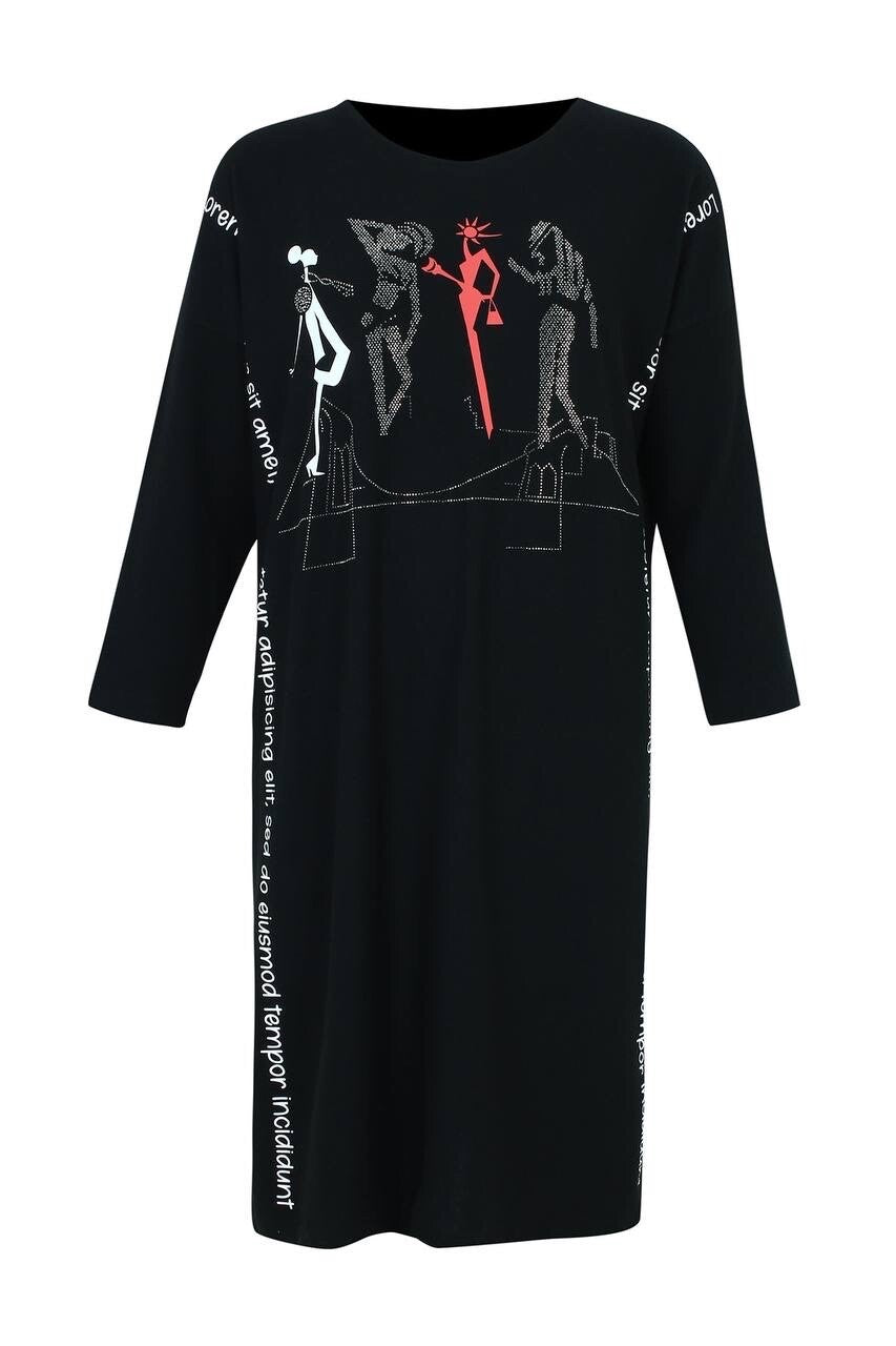 Darkwin Fun Warm Dress Sz 18/2 Made In Turkey