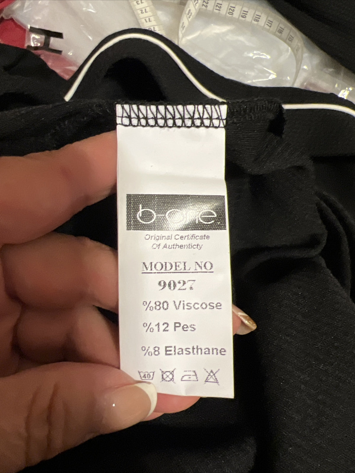 B-One 3 PCs Suit, Sz 22/4, Made In Turkey – Chic Black Set with Trim
