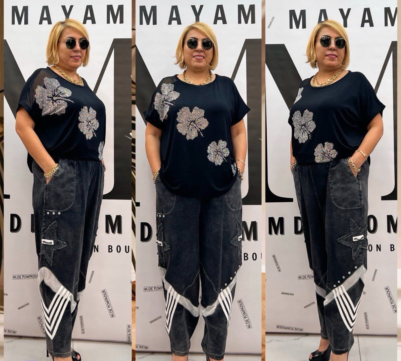 M’De Pompadur Jeans Sz 20/2 Plus Size Made In Turkey