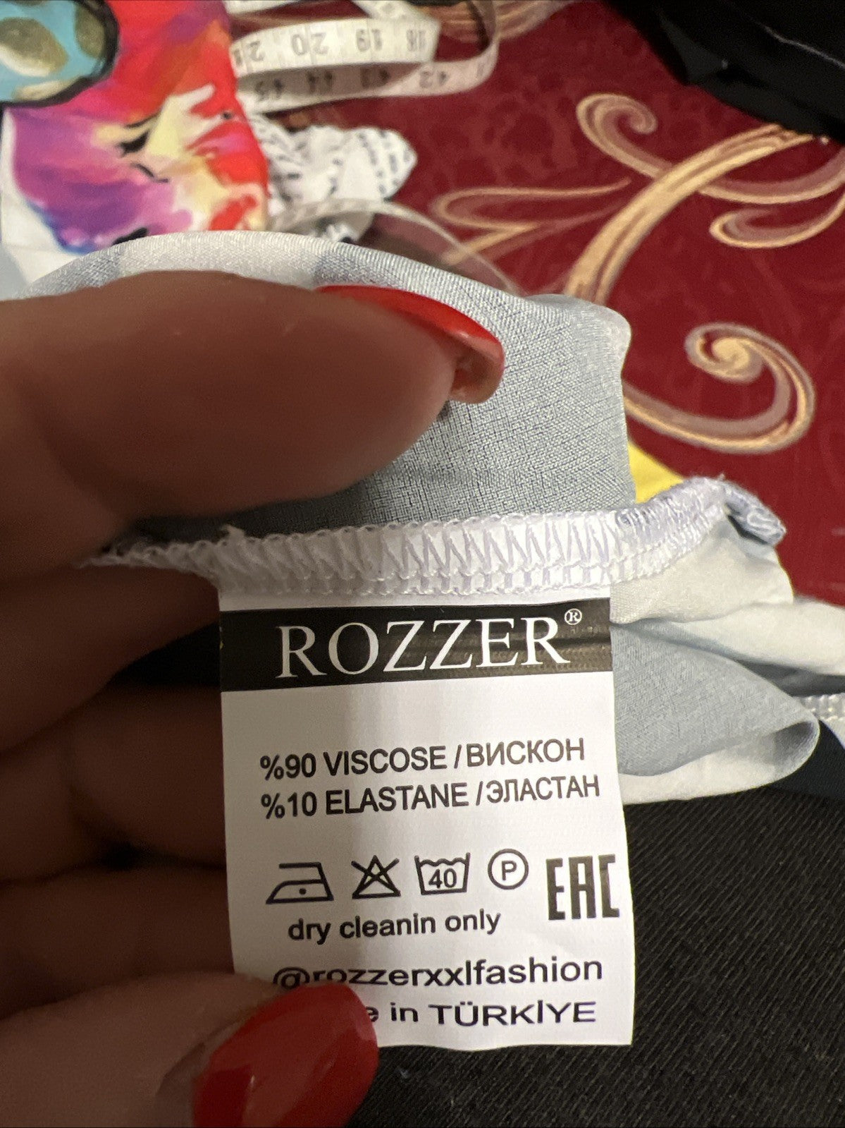 Rozzer Women’s Plus Size Summer Dress 22/3 | Made in Turkey Lightweight