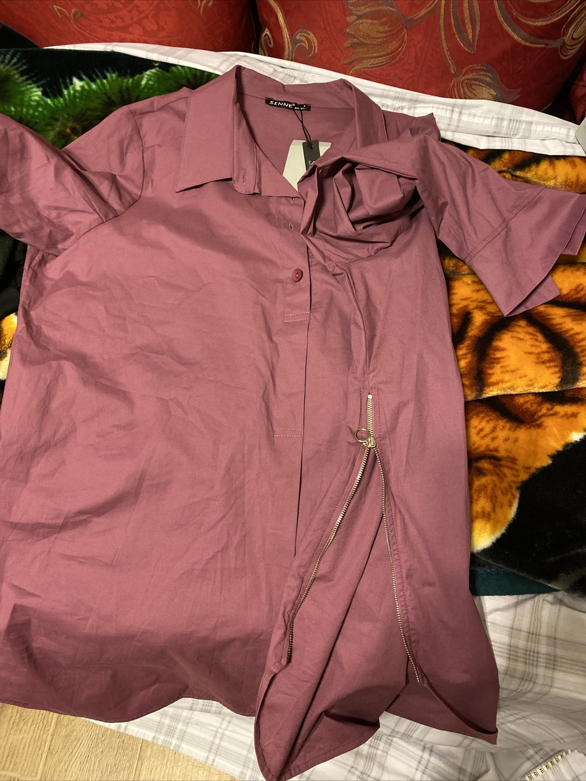 Sinne Design Slip On Shirt sz 3XL/3. Made in Turkey
