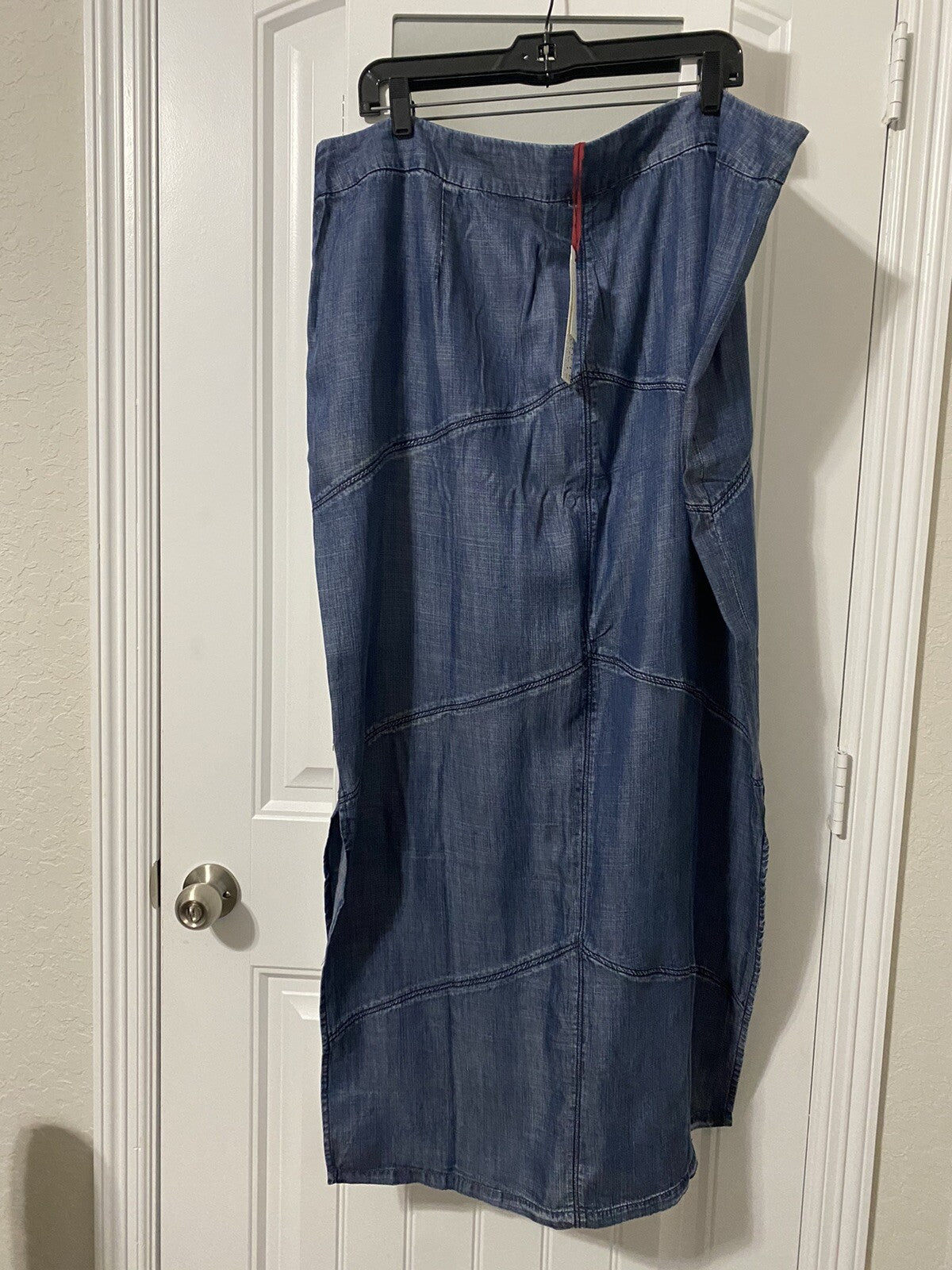 Standards and Practises  Light Fabric Jean Skirt, 18/3X