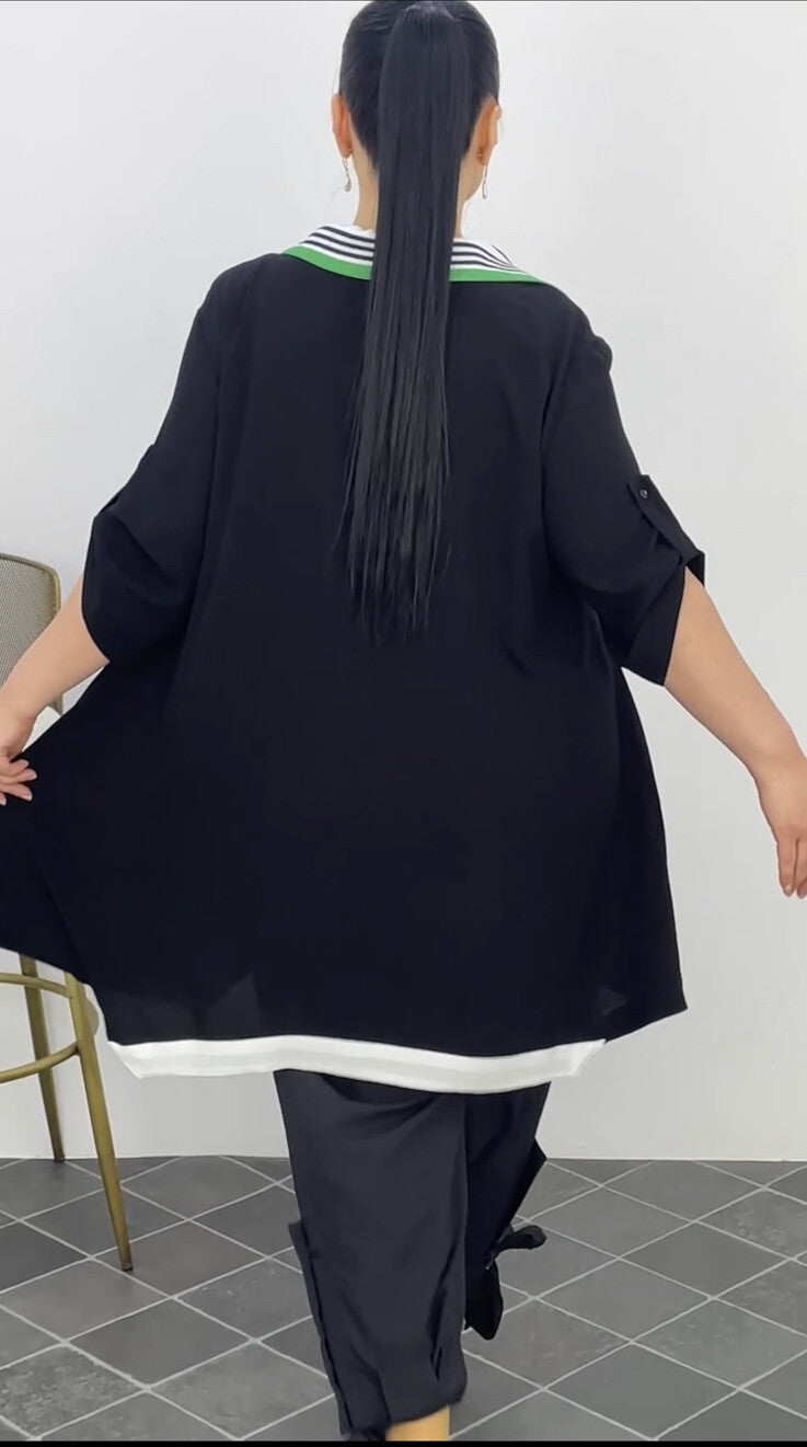 Darkwin Tunic. Sz 18/1. Made In Turkey