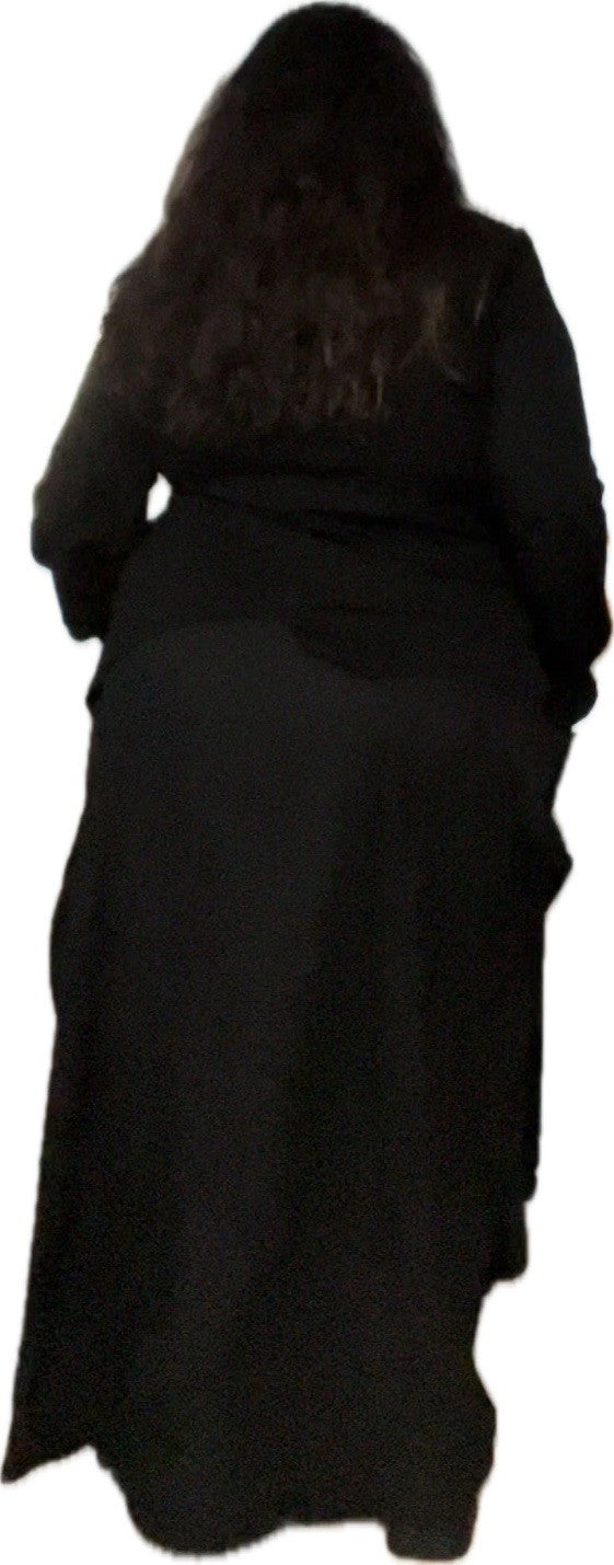 Alyans Black Asymmetrical Top Sz 20/3 Made In Turkey