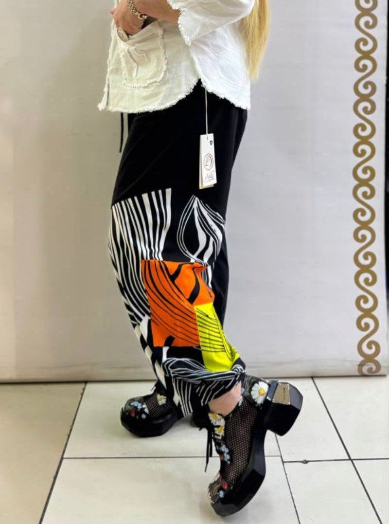 Selly Women’s  Pants 8/44 | Made in Turkey Casual Stretch Trousers