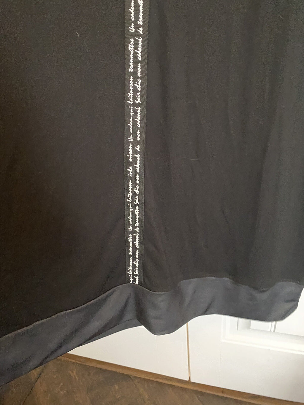 Maxlive Black Dress w/ Blue Top 2 Pcs Suit Sz 3XL Made In Turkey