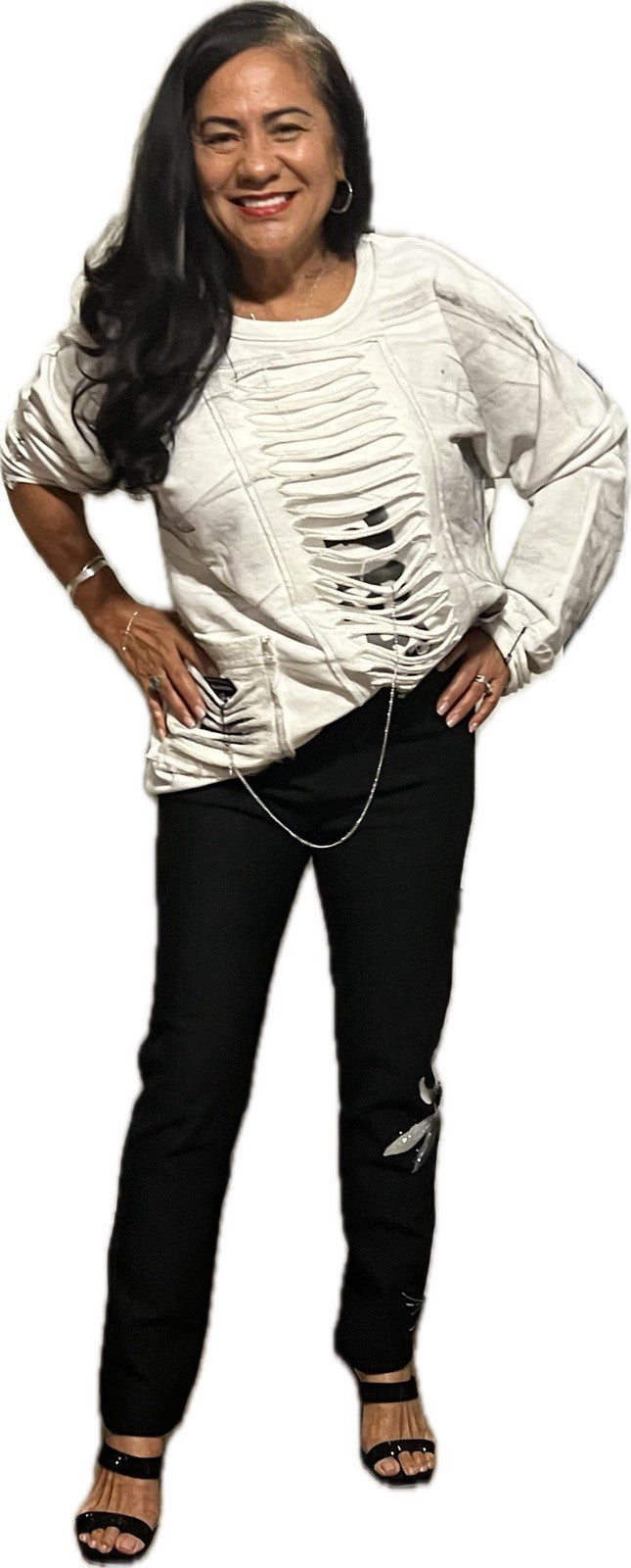 Punk Queen Women’s Plus Size Top XL | Made in Turkey Elegant Tunic Casual Wear