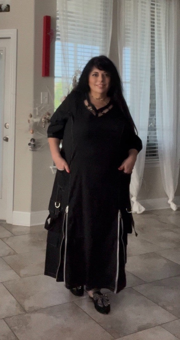 M’De Pompadur Women’s Plus Size Dress 20/2 | Made in Turkey Elegant